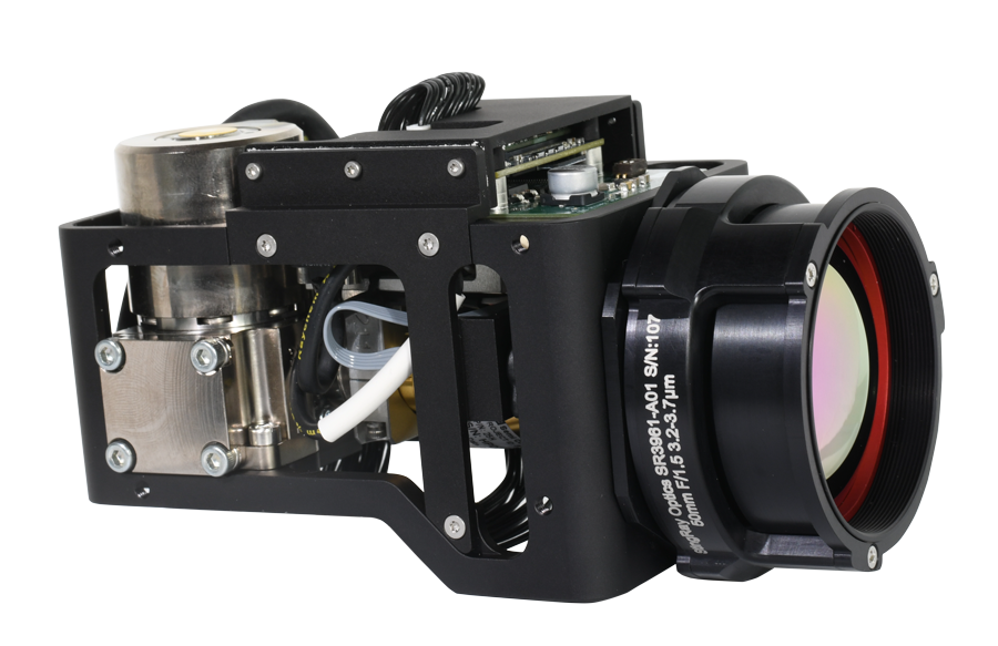 Optical Gas Imaging Camera from front left