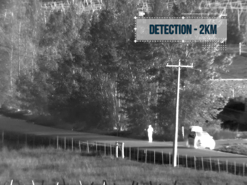 Gif of Drone Detection at 2km